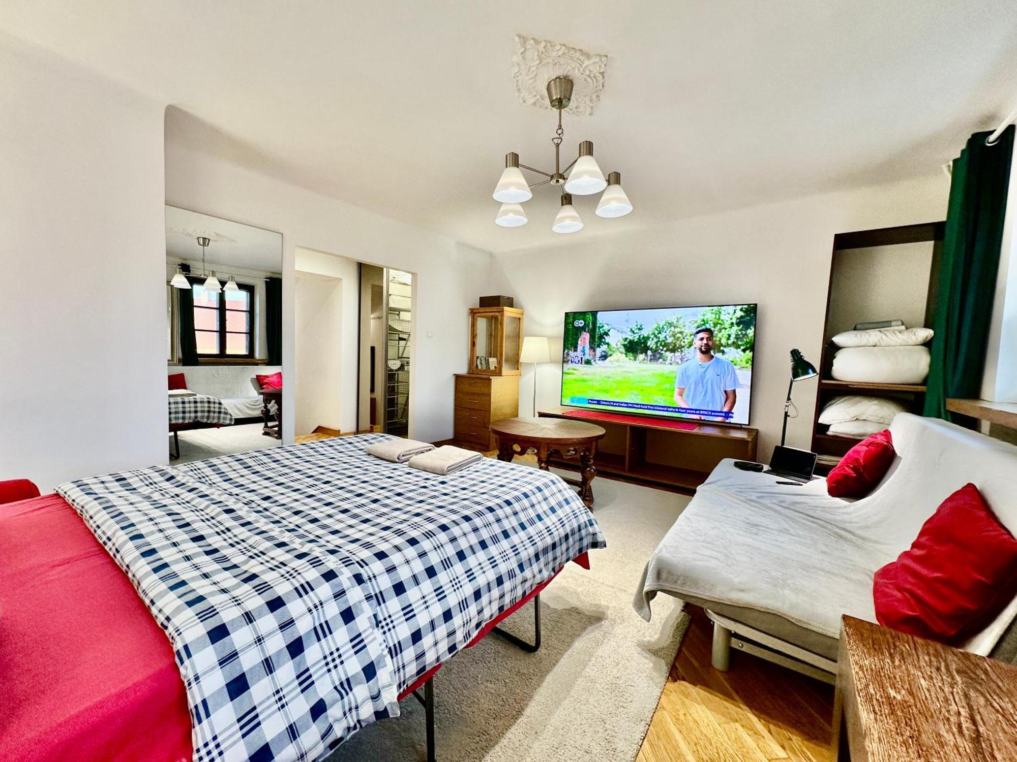 Old Town Best View Wifi 300 Mb/S Huge Screen Netflix Appletv Amazontv Varsovia Exterior foto