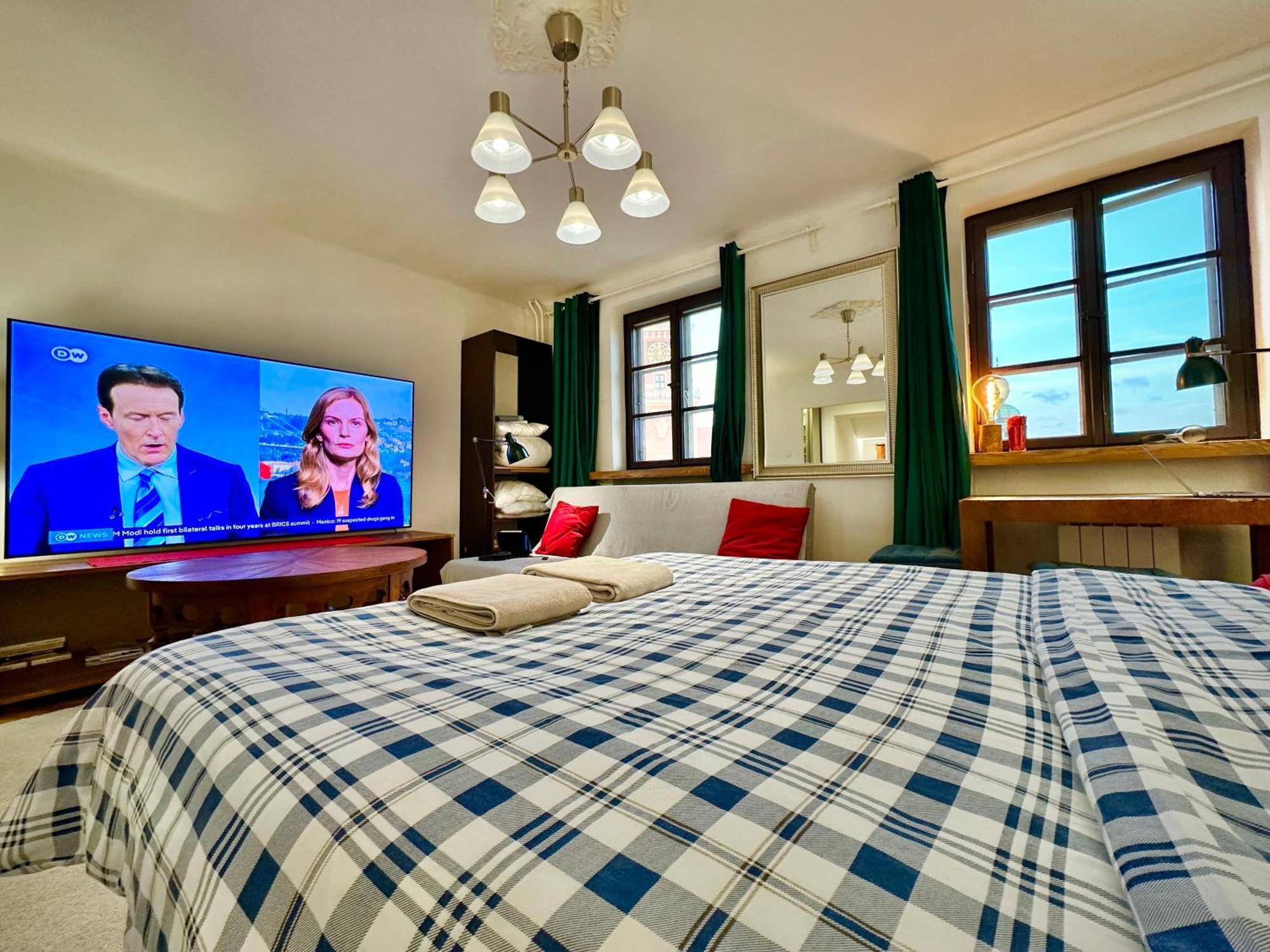 Old Town Best View Wifi 300 Mb/S Huge Screen Netflix Appletv Amazontv Varsovia Exterior foto